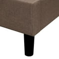 thumbnail image 3 of Primo International Adult Olivia Upholstered Platform Bed, Light Brown - Full Size, 3 of 6