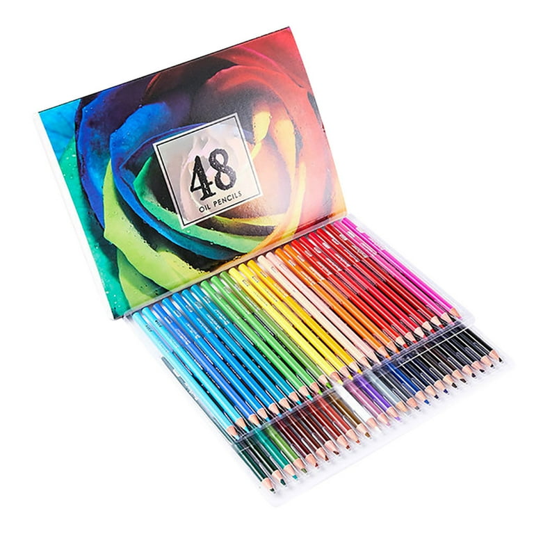 Hesxuno Color Pencils Pens Pen Color Needle Pen Thread Drawing Pen 48/60  Color Painting Set閿?ml閿?Back to School Supplies 