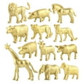 thumbnail image 1 of Figuras de Animales Zulema Juguetes de la selva Regalo de cumpleaños dorado Figuras de juguetes, 1 of 8