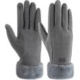 thumbnail image 1 of Womens Winter Warm Touchscreen Texting Gloves with Thermal Fleece Lined, 1 of 5