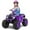 Purple, variant on Costway 24 V Powered Ride-On Toy ATV 4-Wheeler Quad Car with Wireless Connection and LED Lights