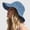 Light Blue, variant on HAIJIE sun hat women Stylish Sun Hats For Women Men Unisex Casual Denim Wide Brim Summer Beach Outdoor Sun Hat Comfortable Lightweight Breathable Sunning Hat Women's Hats & Caps Hat Size Hiking Hat M