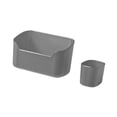 thumbnail image 1 of Caja de almacenamiento de cosméticos, organizador de maquillaje, cesta de gran capacidad, estuche de exposición para cosméticos, soporte de maquillaje Negro, 1 of 8