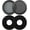 Black, variant on SOULWIT Replacement Earpads for Grado GS1000/GS1000i/GS1000e/GS2000e/PS1000/PS1000e Headphones, Ear Pads Cushions with Softer Protein Leather, High-Density Foam - Black