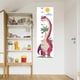 thumbnail image 1 of Dinosaur Height Chart Books Cartoon Growth Chart Sticker Sun Wall Decal PVC Height Measuring Ruler, 1 of 3