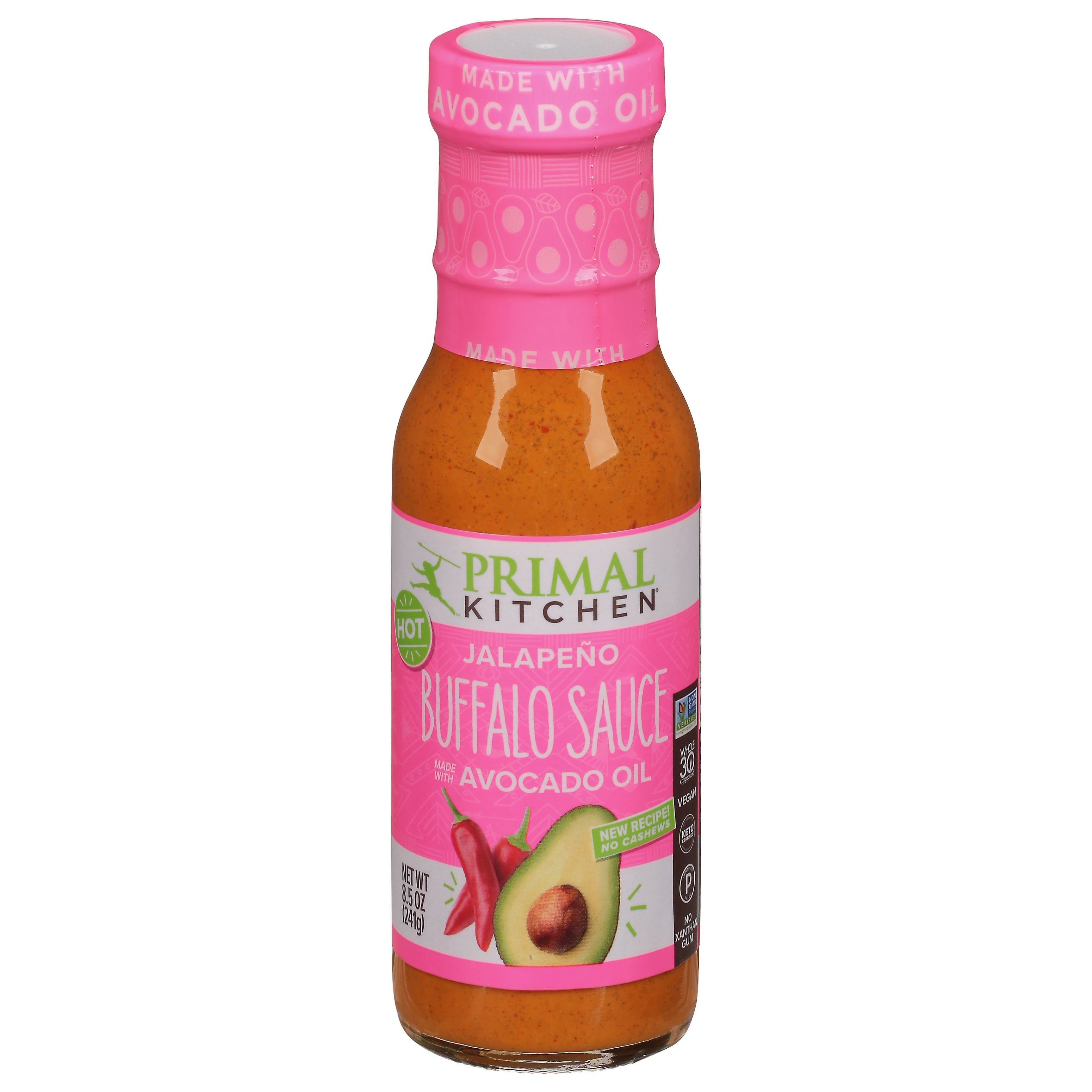 Primal Kitchen Hot Jalapeno Buffalo Sauce 8.5 oz