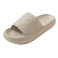 thumbnail image 1 of Women's Wedge Flip Flops Orthopedic Sandals Summer Dressy Arch Support Comfortable Slip On, 1 of 5