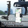 thumbnail image 2 of AMERTEER 360 Degree Car Rearview Mirror Phone Holder, 2 of 4
