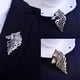 thumbnail image 5 of Broche de Metal Salvador 2 Piezas para Hombre Accesorios de Horquilla, 5 of 10