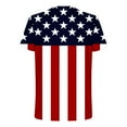 thumbnail image 5 of cllios Funny 4th of July Shirts for Men Patriotic Red White and Blue Graphic Tee Regular Fit Short Sleeve Workout Tops Independence Day Men's Gifts, 5 of 5