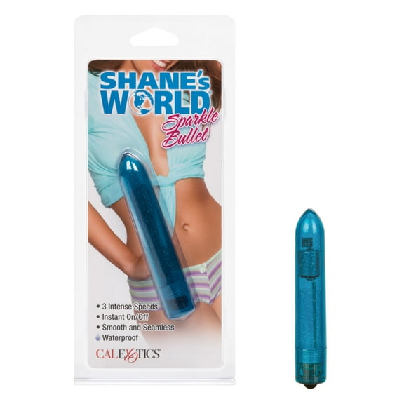 CalExotics Shane's World Sparkle 3-Speed Smooth Bullet Vibrator