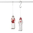 thumbnail image 4 of 6.25"H Sullivans Western Santa Christmas Ornaments Set of 2, Red-White, 4 of 4
