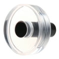 thumbnail image 2 of 1-1/2 in. Round Modern Clear Acrylic Cabinet Knobs, Oil Rubbed Bronze, Pack of 10, 2 of 4
