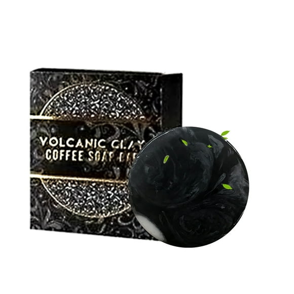 yelldesk Natural Soap Bar, Face & Body Soap, Volcanic Mud Coffee-flavored Soap For Bathing With Soap To Cleanse The Skin