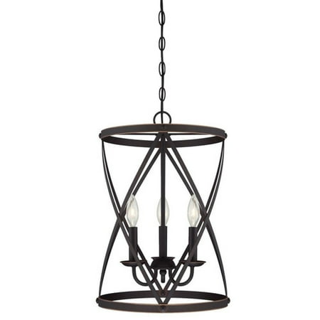 Light Foyer Pendant - Westinghouse Lighting Isadora 3-Light Foyer Pendant