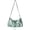 Green, variant on Kukuzhu PU Tote Bag Women Pleat Chic Elegant Casual Small Shoulder Bag