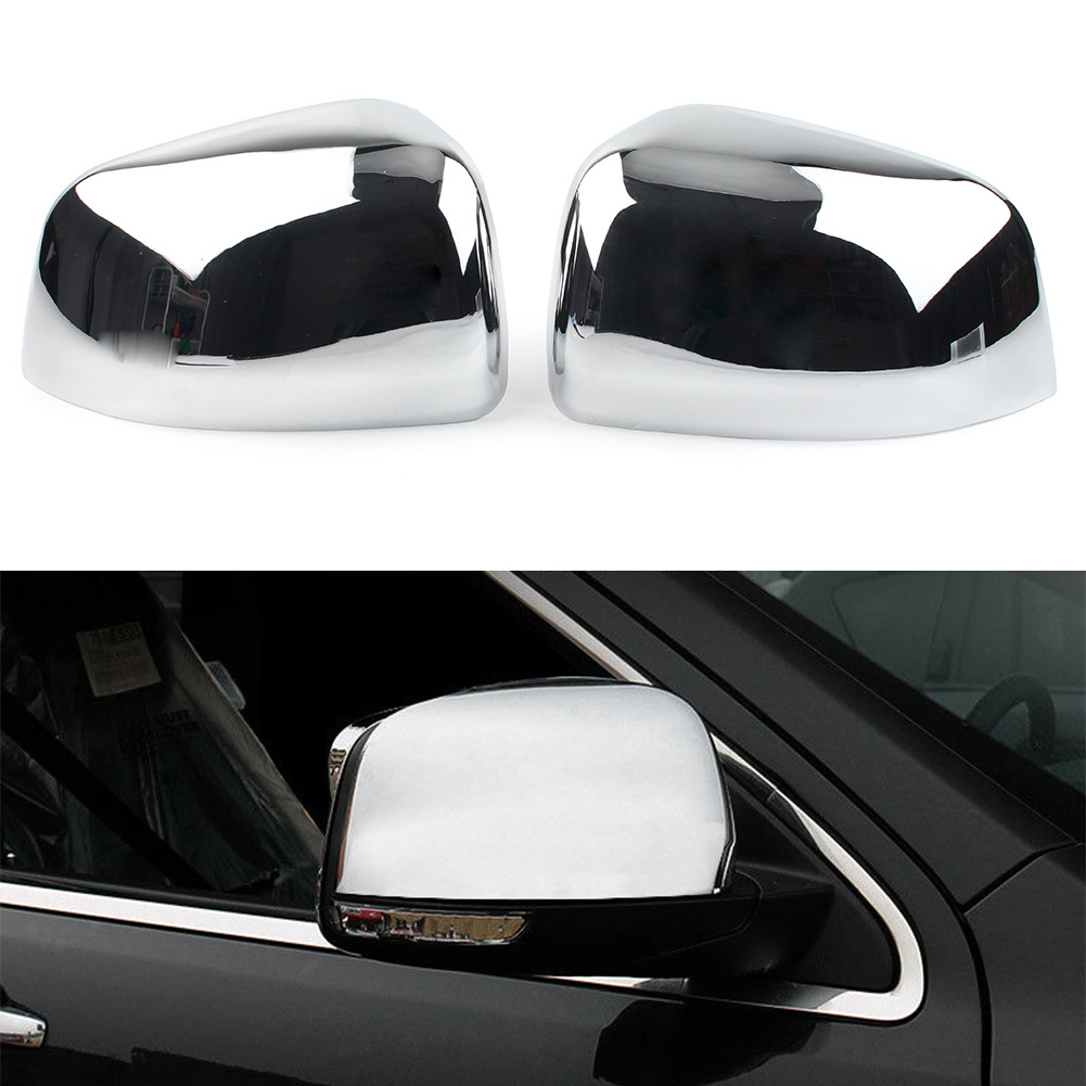 ZS Chrome Car Door Side Rear View Mirror Trim Chromium Styling Cover