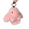 thumbnail image 1 of Pompon Bunny Fluffy Keychain Bag Charm Bag Pendant Cute Rabbit Key Chain Keyring Gifts, 1 of 1