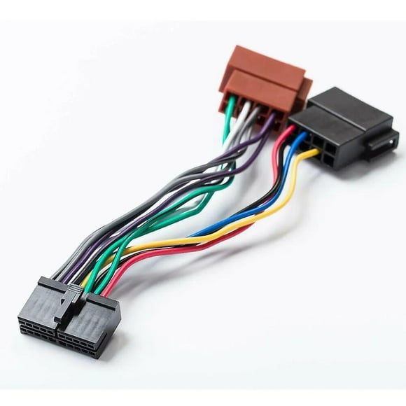 Car Radio Iso Adapter 20pin Cable Universal Din Connector For Aeg Car Stereo Prology Autoradio Audiovox Jgc Etc