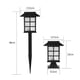 thumbnail image 3 of 2x luz solar para césped decoración ín lámpara de césped hueco al aire libre luces de ín impermeable para ín luz Blanco A Macarena luces de camino al aire libre, 3 of 8