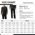 thumbnail image 6 of Iceglad Men's Pajama Set Soft Ribbed Knit Long Sleeve Top and Pants Mens Loungewear 2 Piece Sleep Set, 6 of 8