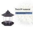 thumbnail image 4 of Comedero para pájaros, herramienta de alimentación, bandeja de alimentación, diseño grueso, comodidad, mano de obra fina, suministros para Suministros de alimentación y agua para mascotas Oro Methold PT004967-02B, 4 of 6