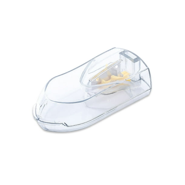 Divisor recargable de pastillas de plástico, trituradora portátil de acero inoxidable para tabletas, caja de almacenamiento para dispositivos, suministros organizadores para personas mayores Inevent HA010196-03