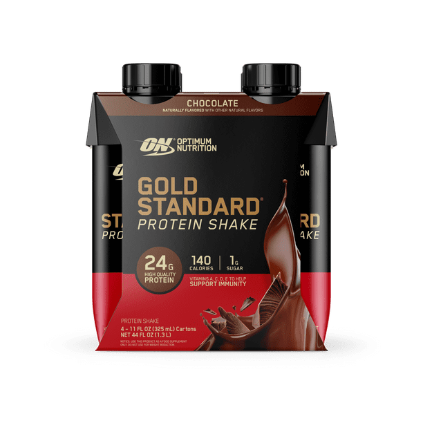Optimum Nutrition Gold Standard 100 Whey Protein, RTD Shake, Chocolate