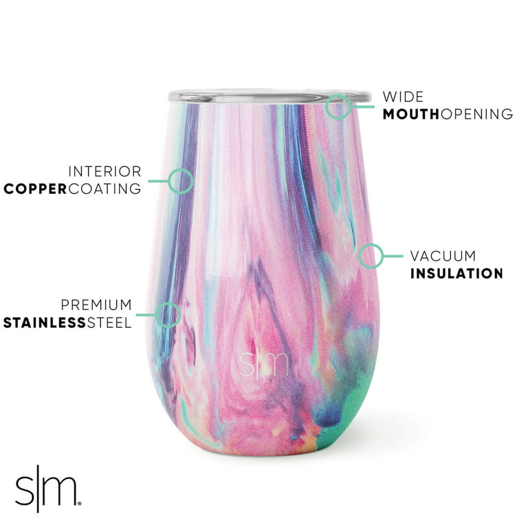 12oz SilkSip Wine Tumbler  Unbreakable Inner Glass Finish - Insulated  Stainless Steel – Penguin Cold