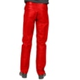thumbnail image 2 of Halloween Adult Pleather Jeans - Red, 2 of 2