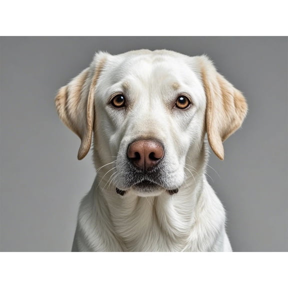 White Labrador Retriever Diamond Dots Painting DIY Kits 5D Diamond Art Full Round Drill Rhinestone Crystal by Number Embroidery Arts and Crafts for Living Room Bedroom Home Wall Decor 12x16 inch