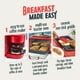 thumbnail image 3 of Breakfast Station Nostalgia 3 en 1, estilo retro, con cafetera, color rojo, 3 of 7