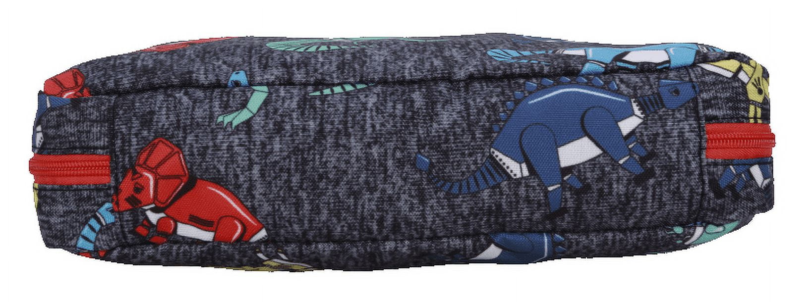 CRCKT 3 Piece Set Kids Let's Dino Soar 21-inch Softside Carry-On Luggage with Packing Cube and Luggage Tag, Dino Soar Print