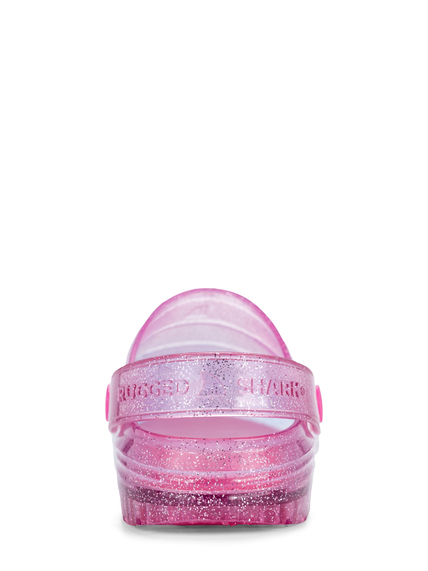 Rugged Shark Toddler, Little, and Big Girls Jelly Clog