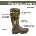 thumbnail image 2 of frogg toggs Men's Ridge Buster 16" Waterproof Insulated Rubber Boots, 1,200 Gram Realtree Edge 11D     (Medium), 2 of 5