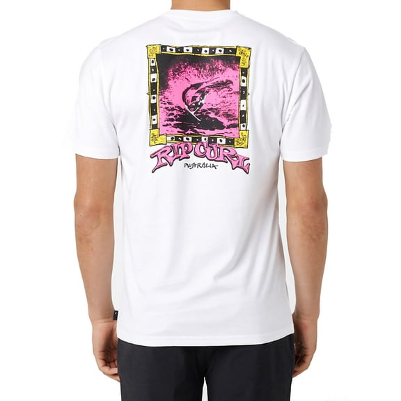 Vintage Slash Short Sleeve T-Shirt [Optical White]