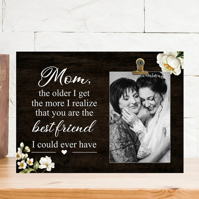 RnemiTe-amo Mom Picture Frame Gifts, First Mother's Day Gift for