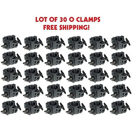 

DJ LIGHTING EQUIPMENT O-CLAMP 30 PACK Mount Lights to Trussing and Pipe