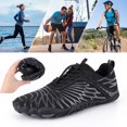 thumbnail image 1 of [Modelo Personalizado] [Lote Mixto 1000] Zapatos Gruesos para Rastrear Ríos Al Aire Libre Zapatos Deportivos Zapatos para en Interiores (Negro 39), 1 of 9