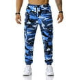 thumbnail image 4 of BDPORKAS Camo Cargo Pants for Men Casual Drawstring Sweatpants Camouflage Joggers Trouser with Pockets, 4 of 5