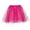 Hot Pink, variant on Europe and The States Three Layer Tutu Skirt Adult Half Shaggy Skirt Highlights Glitter Summer Skirts for Women One Size