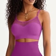 thumbnail image 5 of Women's Breathable Mesh Sports Bra with Comfortable Support and Adjustable Straps, 5 of 8