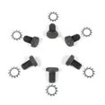 thumbnail image 1 of 6710 Flexplate Bolt Kits Chevrolet 1955 - 1989, 1 of 1