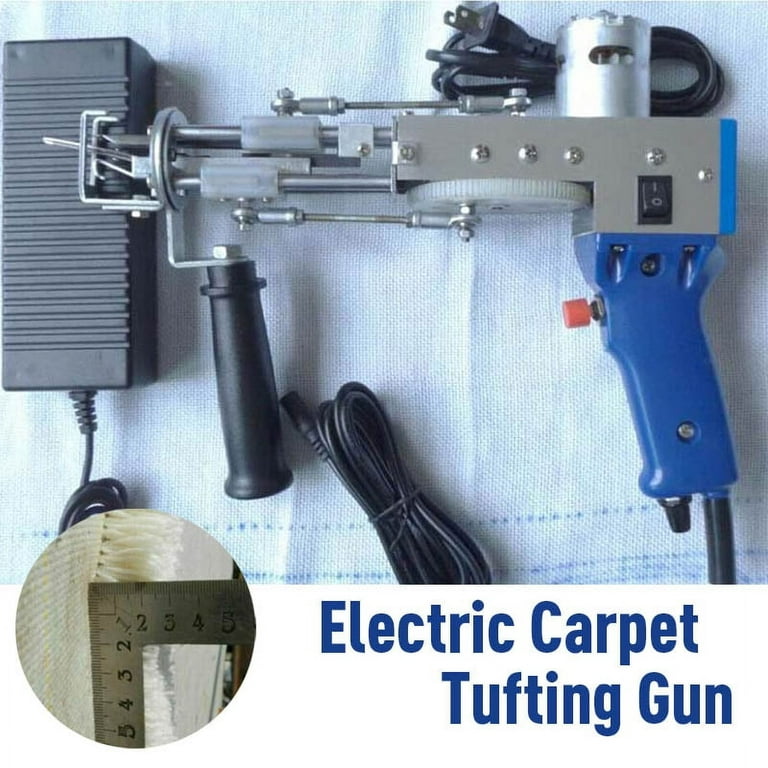 Electric carpet tufting gun cut pile Carpet weaving flocking