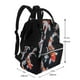 thumbnail image 2 of Easygdp Tricolor Koi Fish Trio para Bolsa de Bebé de Gran Capacidad con Múltiples Bolsillos, Bolsa de Pañales para Padres, Bolsa de Viaje Organizada y Elegante, 2 of 6
