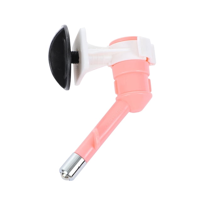 Suministros para mascotas, cabezal colgante para beber, vajilla, bola de acero inoxidable, cabezal para beber, cabezal para beber de plástico