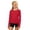 A-Red10, variant on Yhhting Big Girls Tops Long Sleeve Crew Neck Solid Color Top Girls Breathable Lightweight Play And Sports Daily Top, 11-12 Years