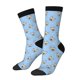 thumbnail image 1 of Fotbe Cute French Bulldog Calcetas Largas con Estampado para Hombre y Mujer – Calcetas de Compresión Transpirables y Elásticas, Viajar y Uso Diario Talla 5-11, 1 of 6