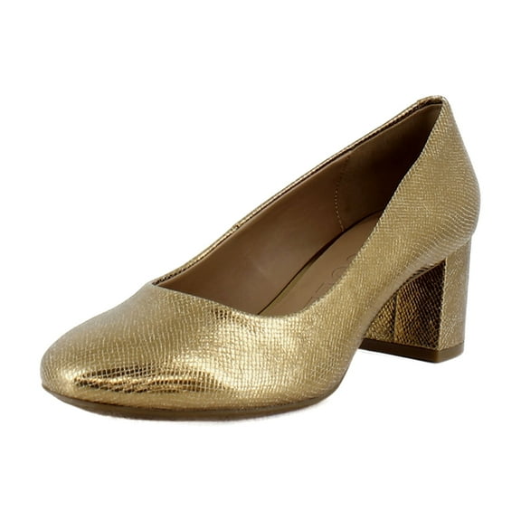 Aerosoles Ebel Women's Heels Light Bronze Leather Size 9 M