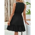thumbnail image 6 of Women Summer Dresses Sleeveless Casual Loose Swing Midi Dress, 6 of 9